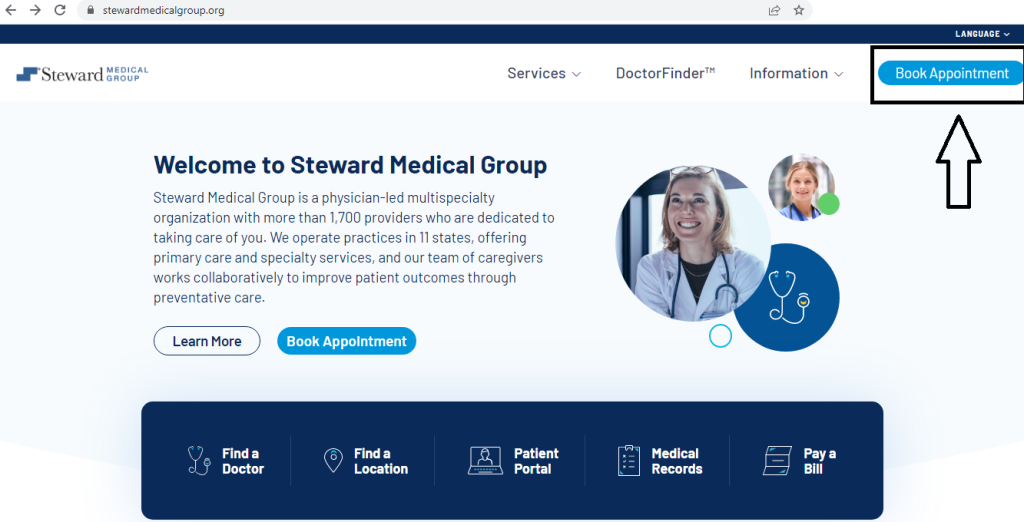 Steward Medical Group Book Appointment