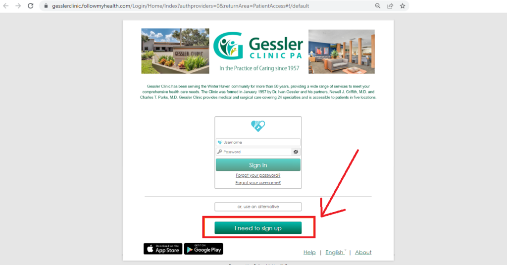 gessler clinic patient portal