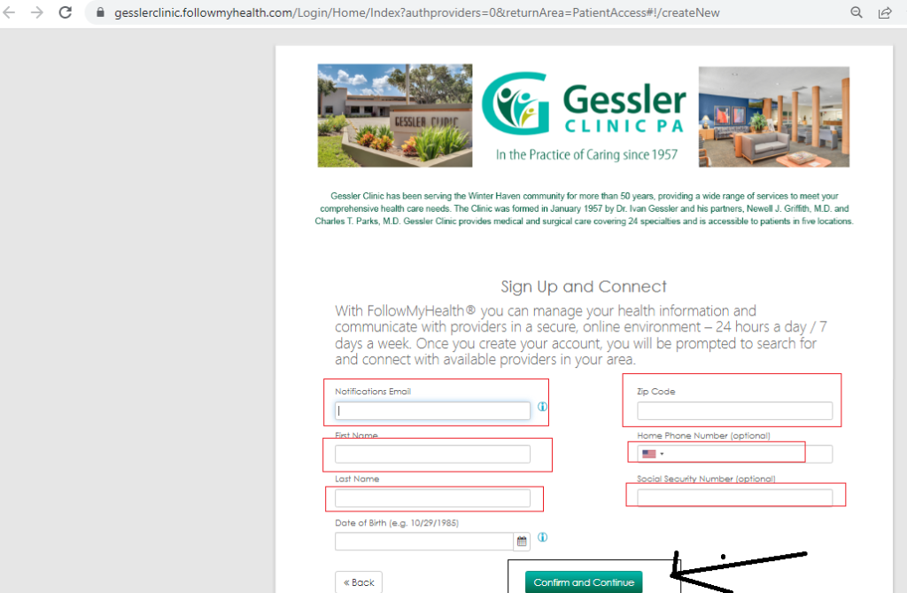 gessler clinic patient portal