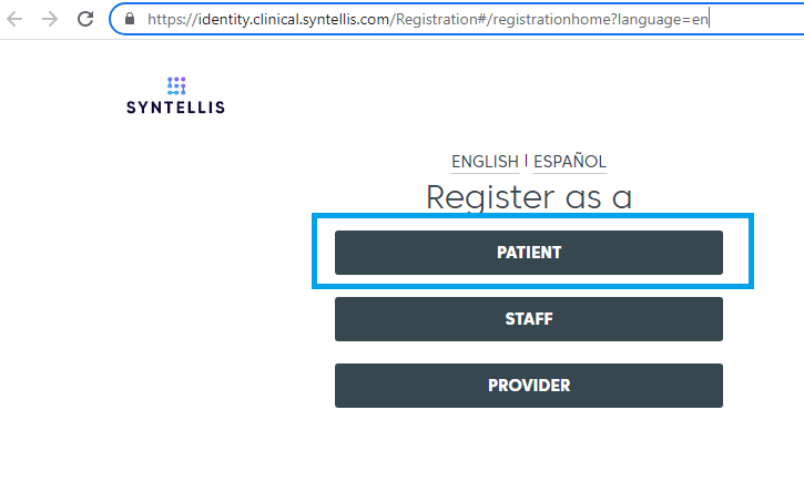 Syntellis Patient Portal 
