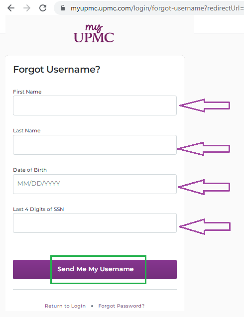 MyUPMC Health Patient Portal Login