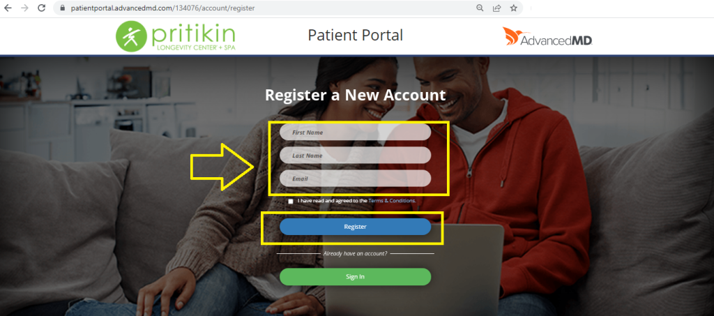 Pritikin Patient Portal