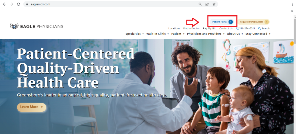 Eagle Patient Portal Login