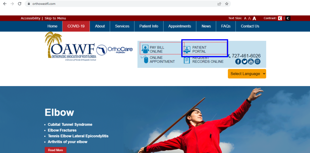 OAWF Patient Portal