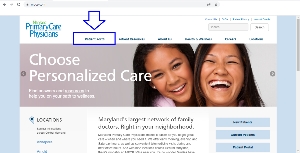 MPCP Patient Portal 