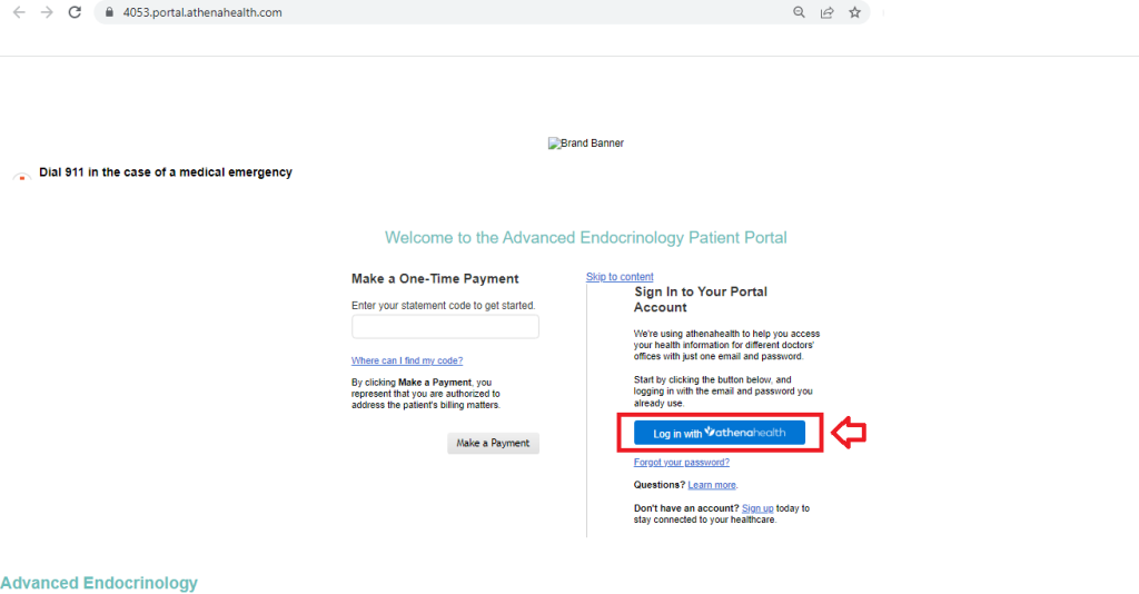 Advanced Endocrinology Patient Portal