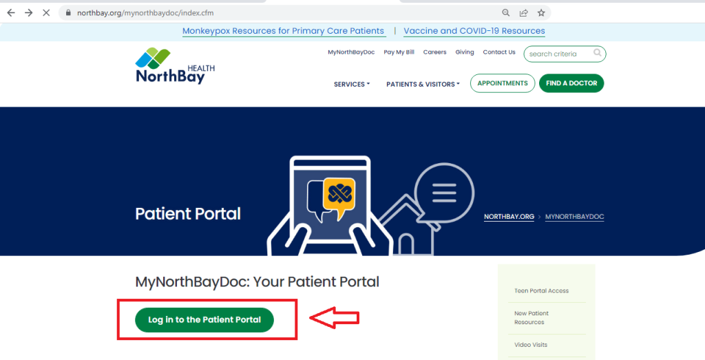 NorthBay Patient Portal