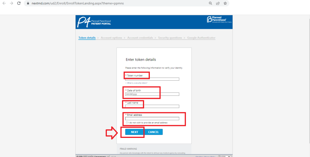 VLPP Patient Portal