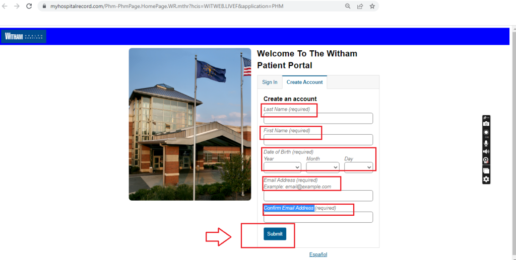 Witham Patient Portal