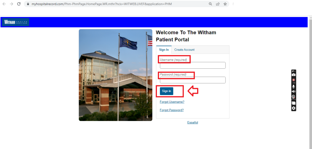 Witham Patient Portal