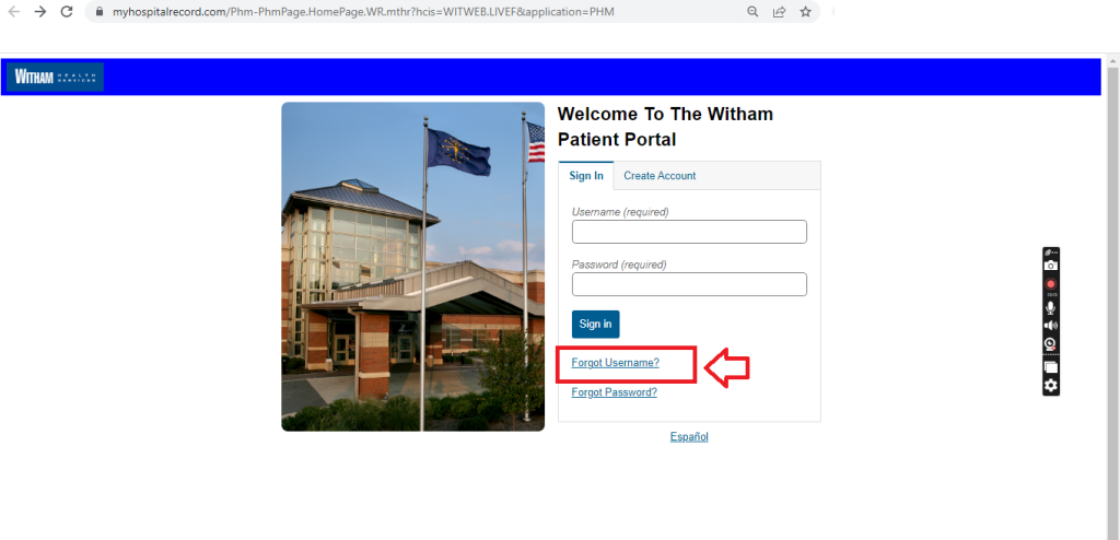 Witham Patient Portal