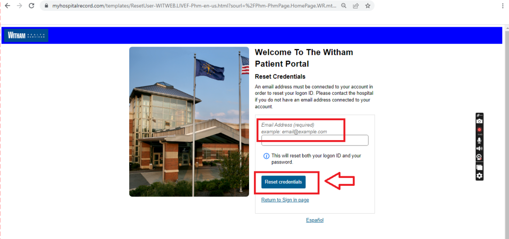 Witham Patient Portal