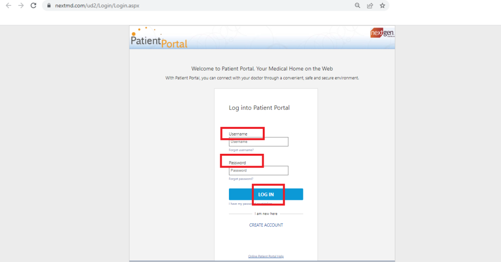 OSMC Patient Portal