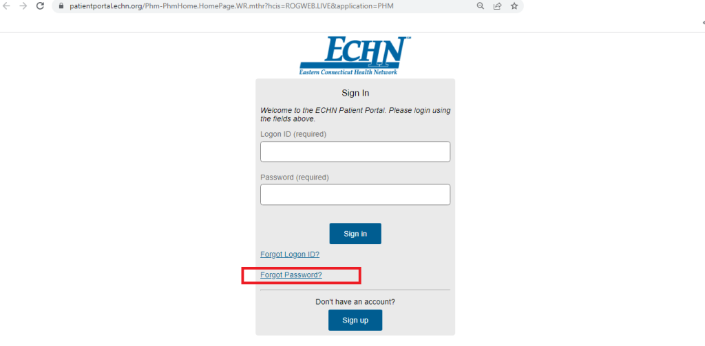 ECHN Patient Portal