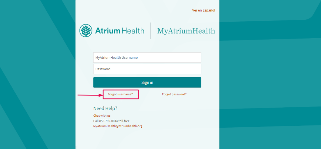 Atrium Health Patient Portal