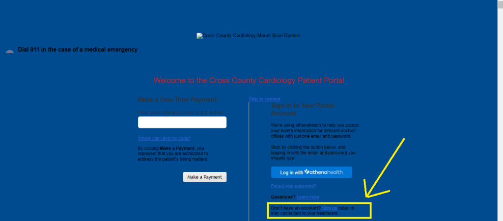 Cross County Cardiology Patient Portal