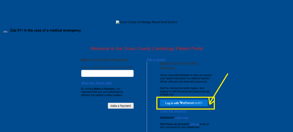 Cross County Cardiology Patient Portal