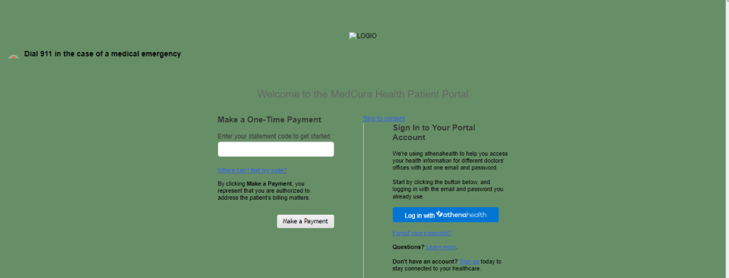 Medcura Health Patient Portal