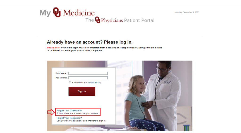 Myoumedicine Patient Portal