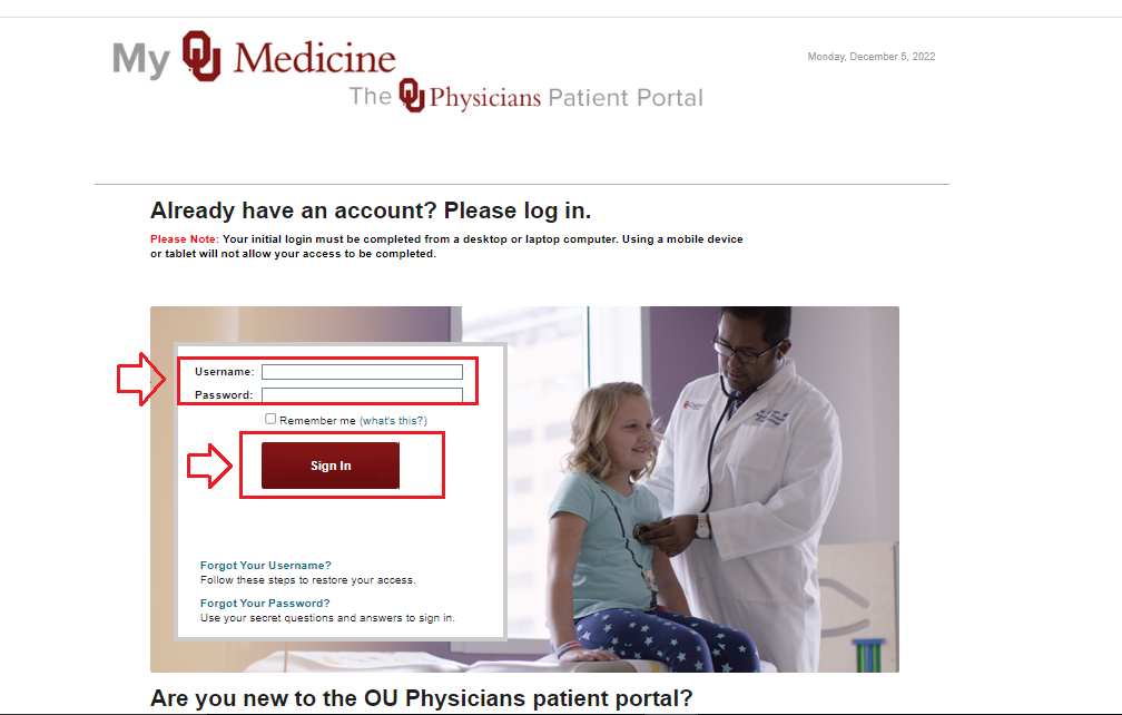 Myoumedicine Patient Portal