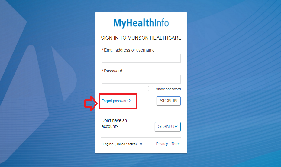 OMH patient portal login