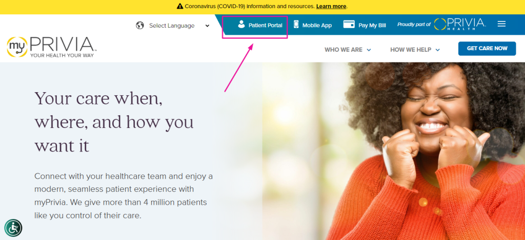 Privia Patient Portal