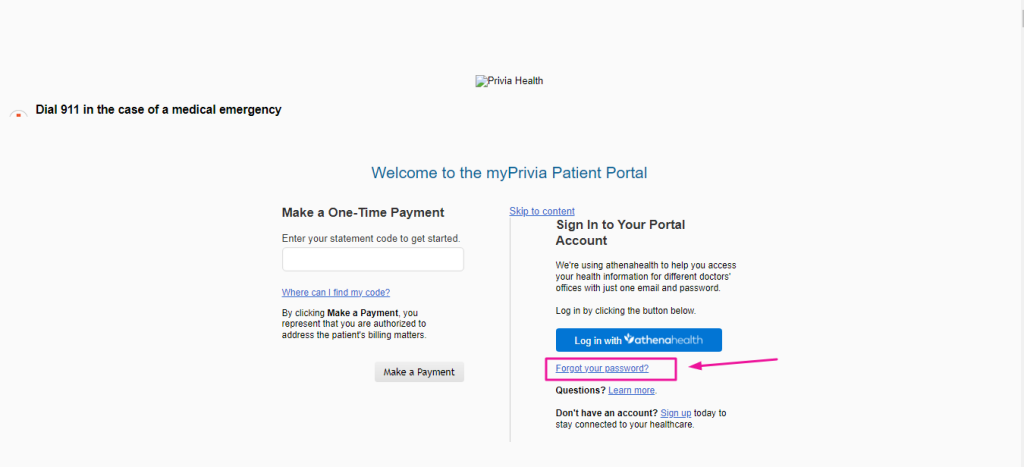 Privia Patient Portal