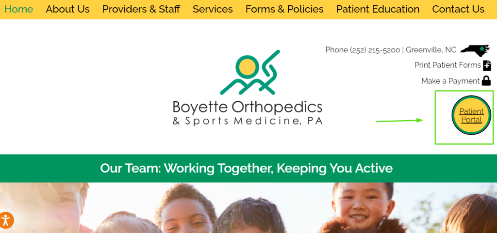 Boyette Orthopedics Patient Portal