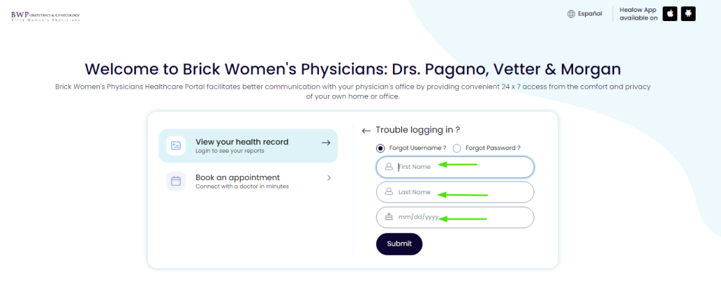 Adirondack Patient Portal