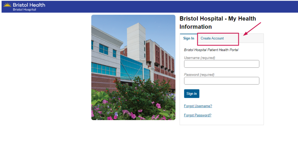 Bristol Hospital Patient Portal