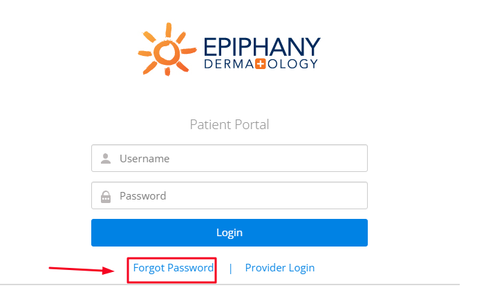 Epiphany Dermatology Patient Portal