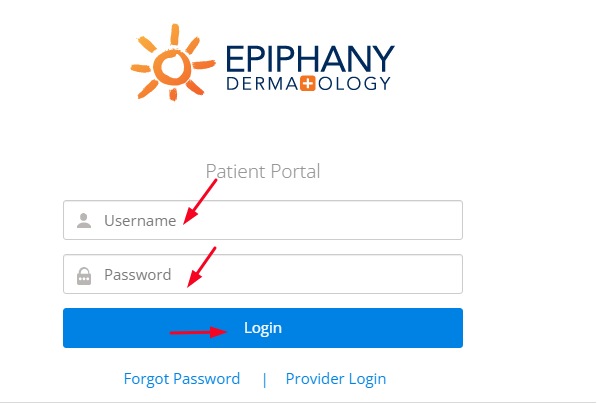 Epiphany Dermatology Patient Portal