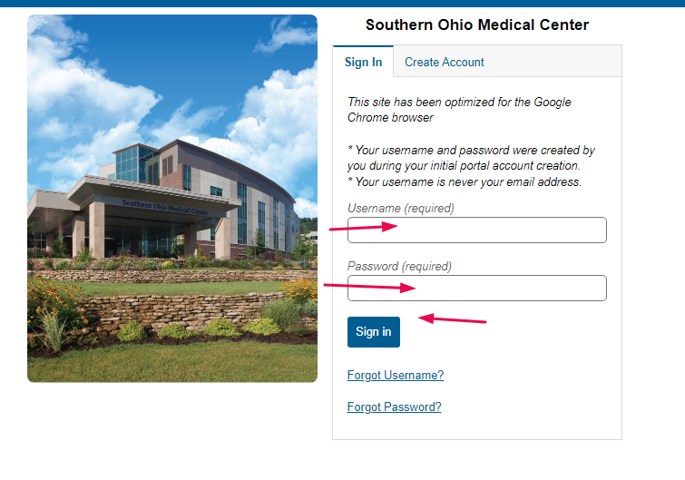 SOMC Patient Portal  