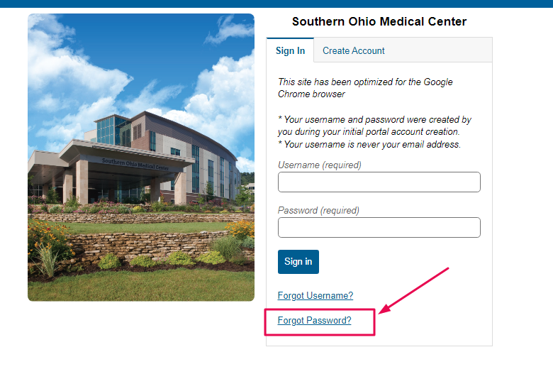 SOMC Patient Portal  