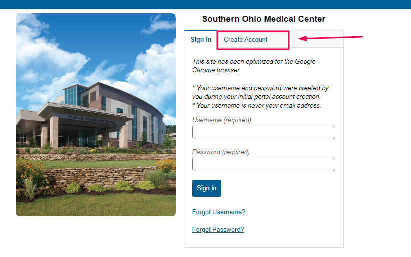 SOMC Patient Portal Login @ www.somc.org