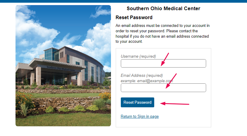 SOMC Patient Portal  