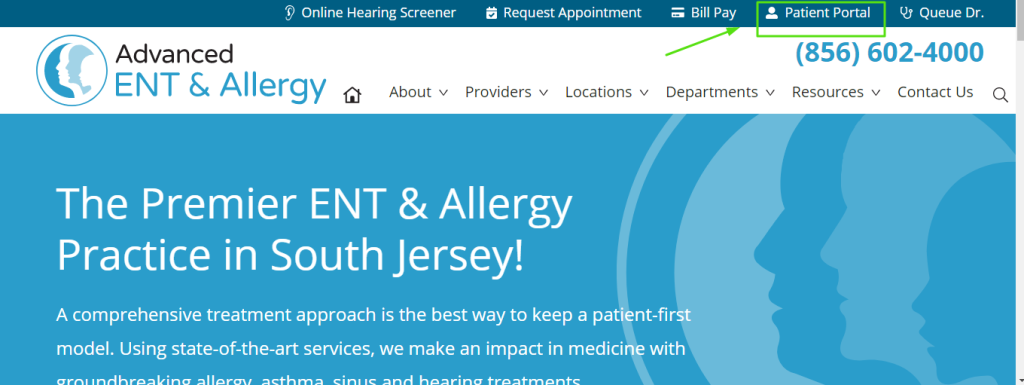 Advanced ENT & Allergy Patient Portal