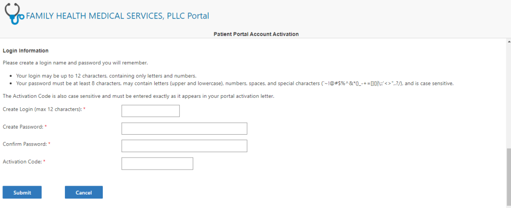 FHMC Patient Portal Patient Portal