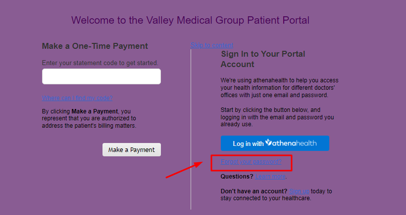 Valley Medical Group Patient Portals 5