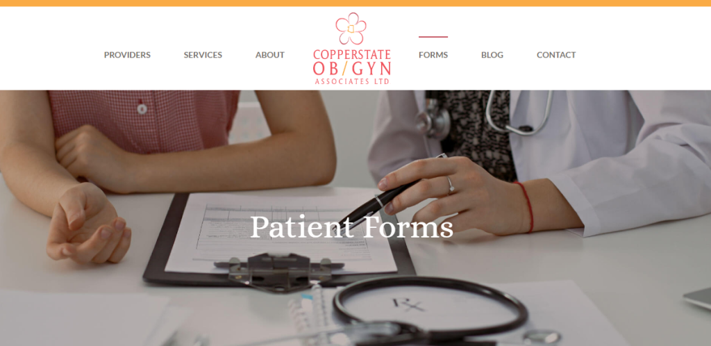 Copperstate ObGyn Patient Portal