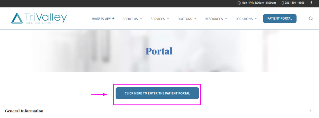 Tri Valley Medical Group Patient Portal