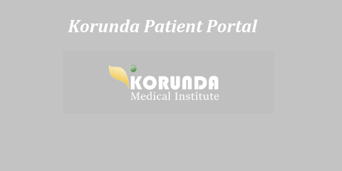 Korunda Patient Portal
