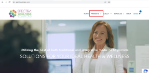 Spectra Wellness Patient Portal
