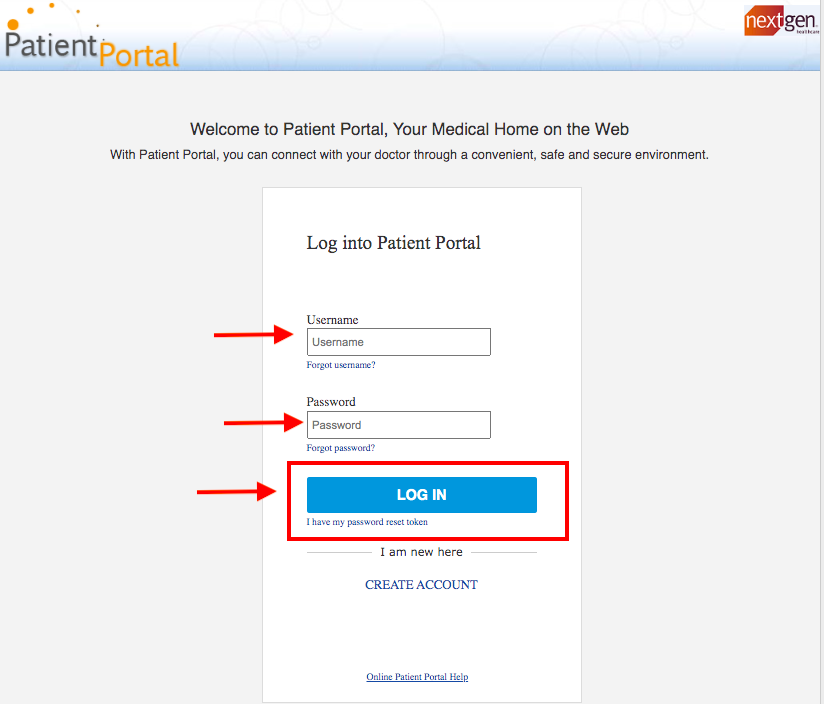 Arck Patient Portal
