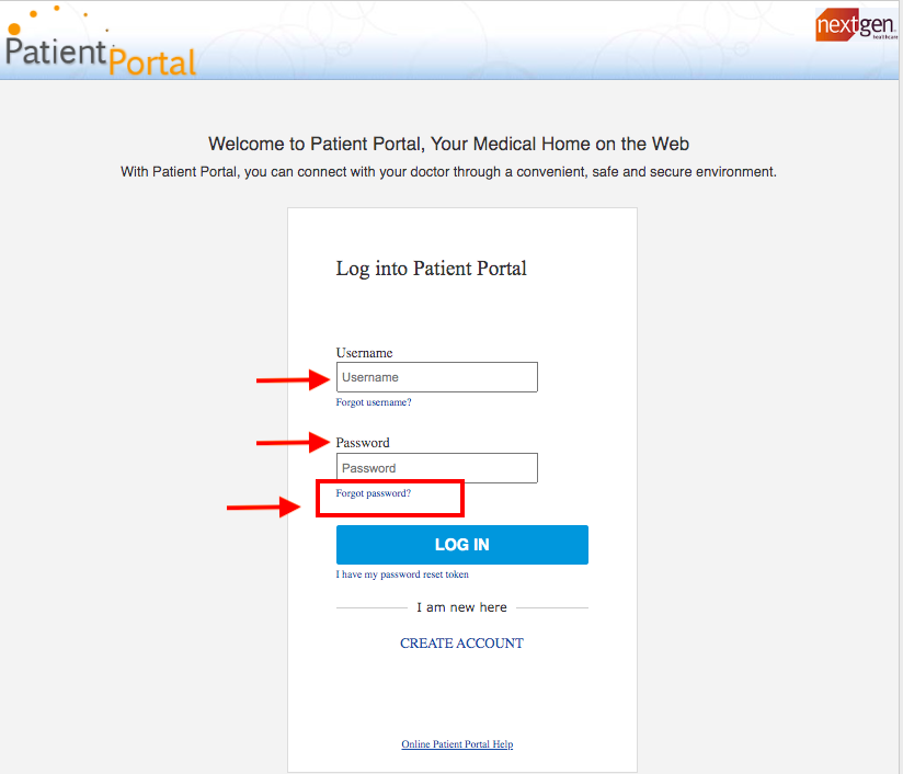 Arck Patient Portal