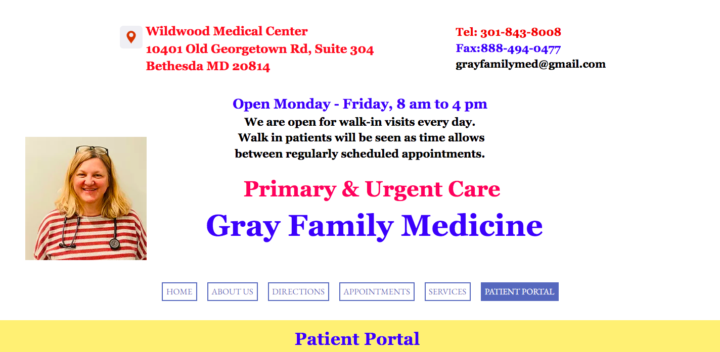 Gray Family Health Patient Portal