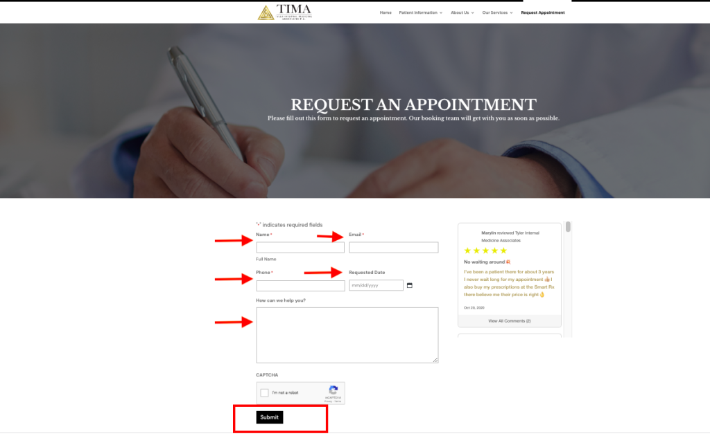 Tima Patient Portal Login