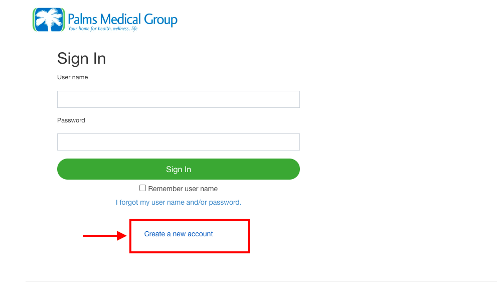 Palm Medical Group Patient Portal