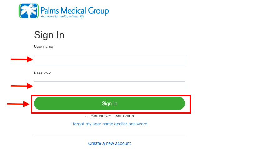 Palm Medical Group Patient Portal