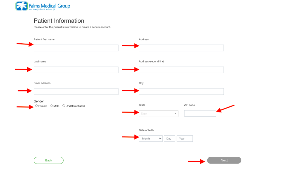 Palm Medical Group Patient Portal